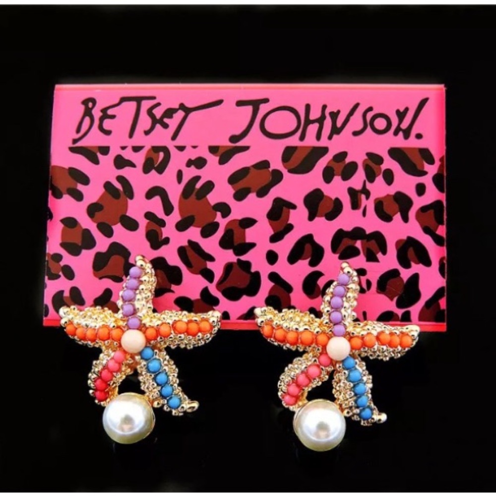 New Starfish Post Earrings
